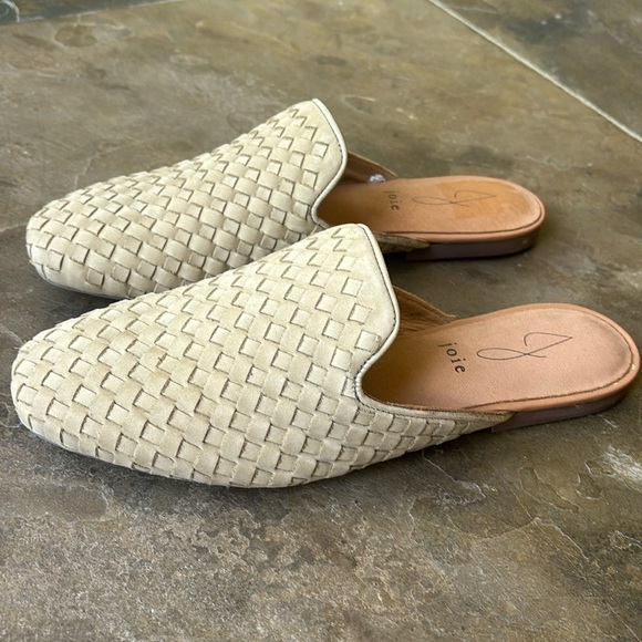 Joie Leather Woven Weave Mule - Picture 5 of 11